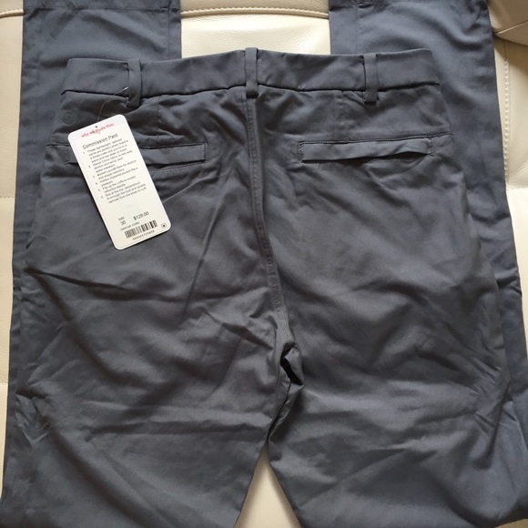 NWT LULULEMON MEN’S COMMISSION PANT  FOGHORN 30 - Picture 3 of 4